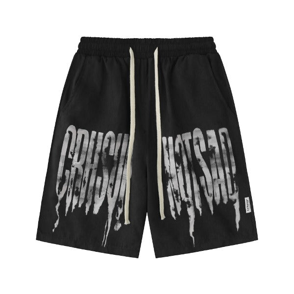 Gababa Unisex Street Casual Banding Shorts G76885 (Plus Size M~2XL)