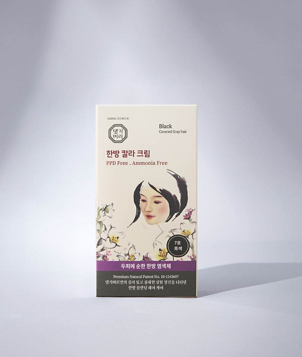 DAENG GI MEO RI Herbal Color Cream No. 7 Black