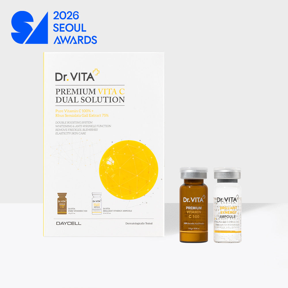 Dr.Vita Premium Vitamin C Blemish Ampoule / 1ct (Premium Vitamin C Dual Solution)