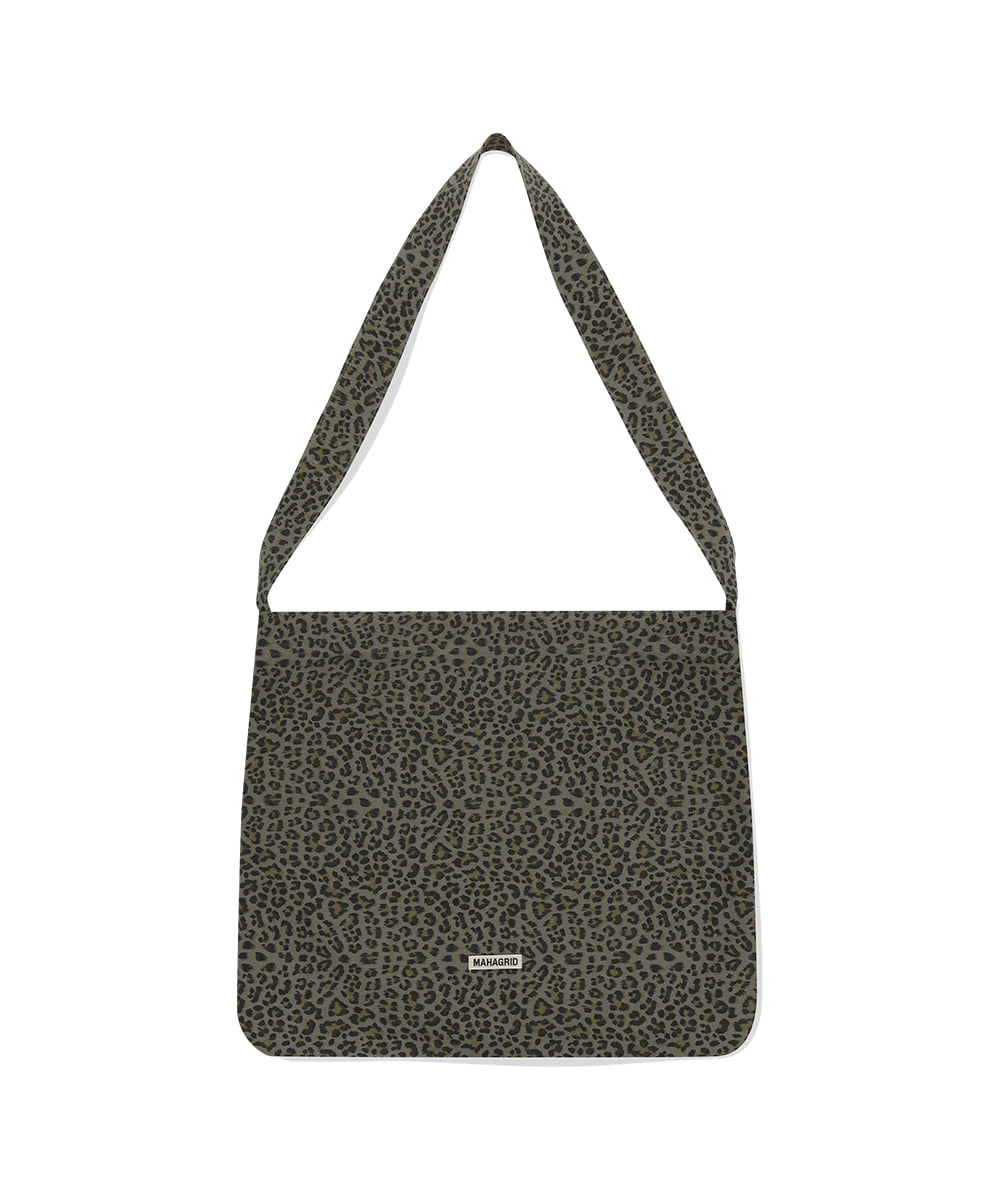 MAHAGRID LEOPARD ECO BAG [BROWN]