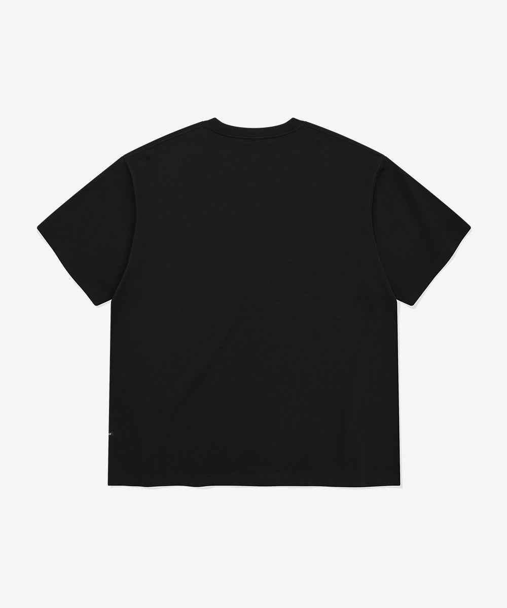 Covernat Cool Cotton Tropical Graphic T-shirt Black