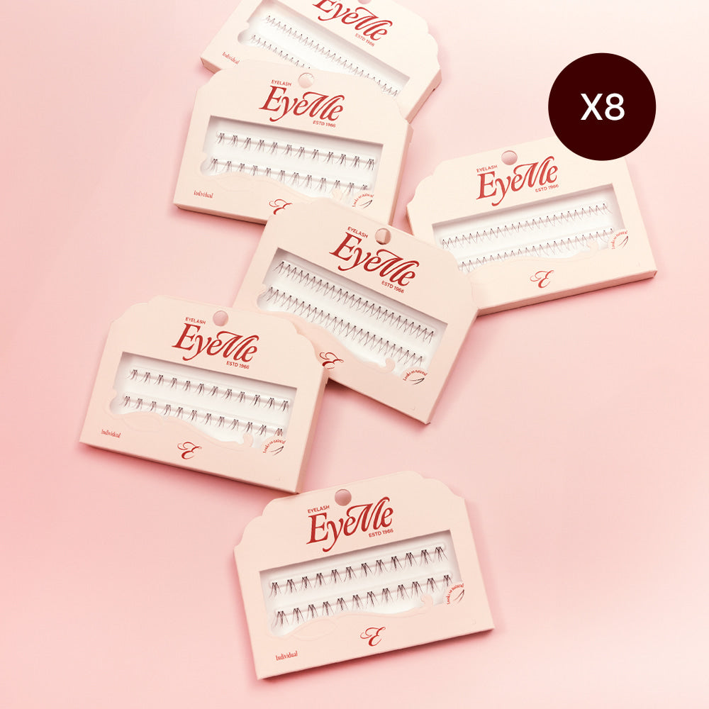 Piccasso EyeMe Cutting Eyelash Rod 8 Pack (Choose 1 of 6 Types)
