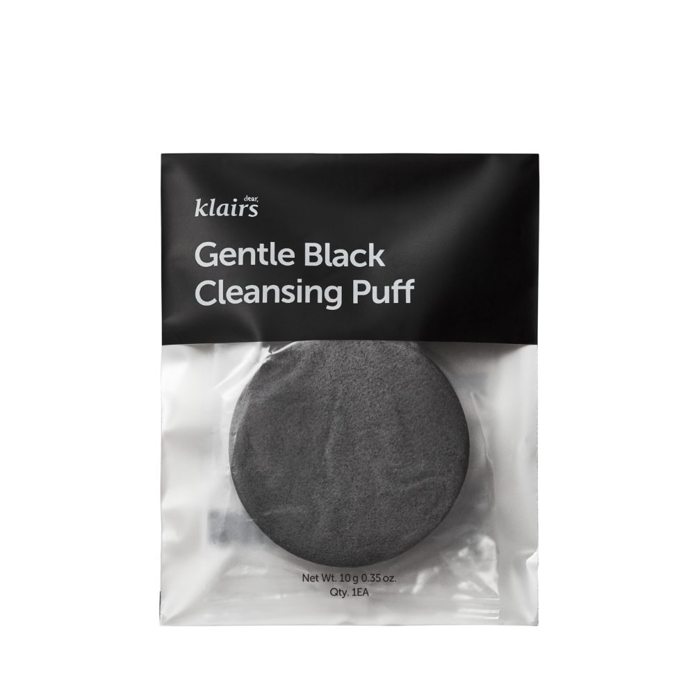 Dear, Klairs Gentle Black Cleansing Puff