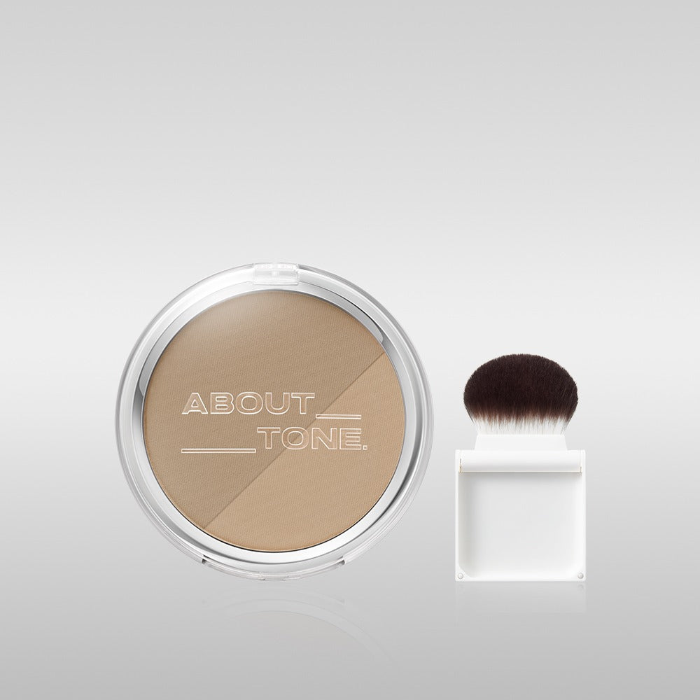ABOUT_TONE Blurr Powder Shding + Flip & Fit Shding Brush
