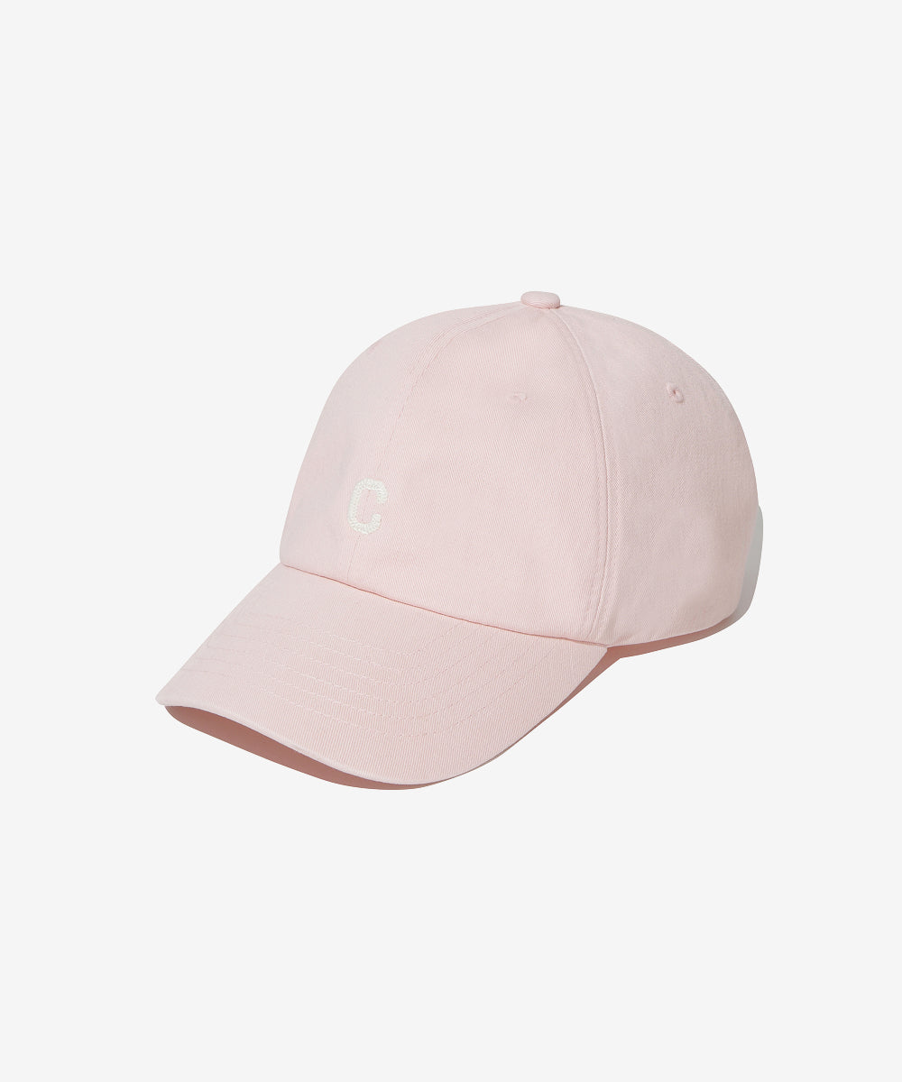 Covernat [Worn by Choi Yunji] Small C Logo Flat Embroidery Standard Fit Ball Cap Pink