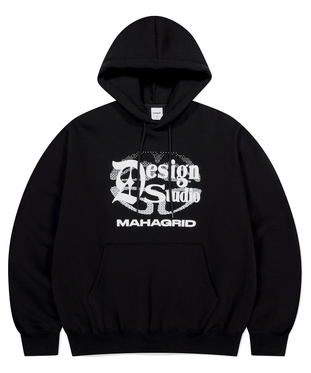 MAHAGRID DESIGN STUDIO HOODIE [BLACK]