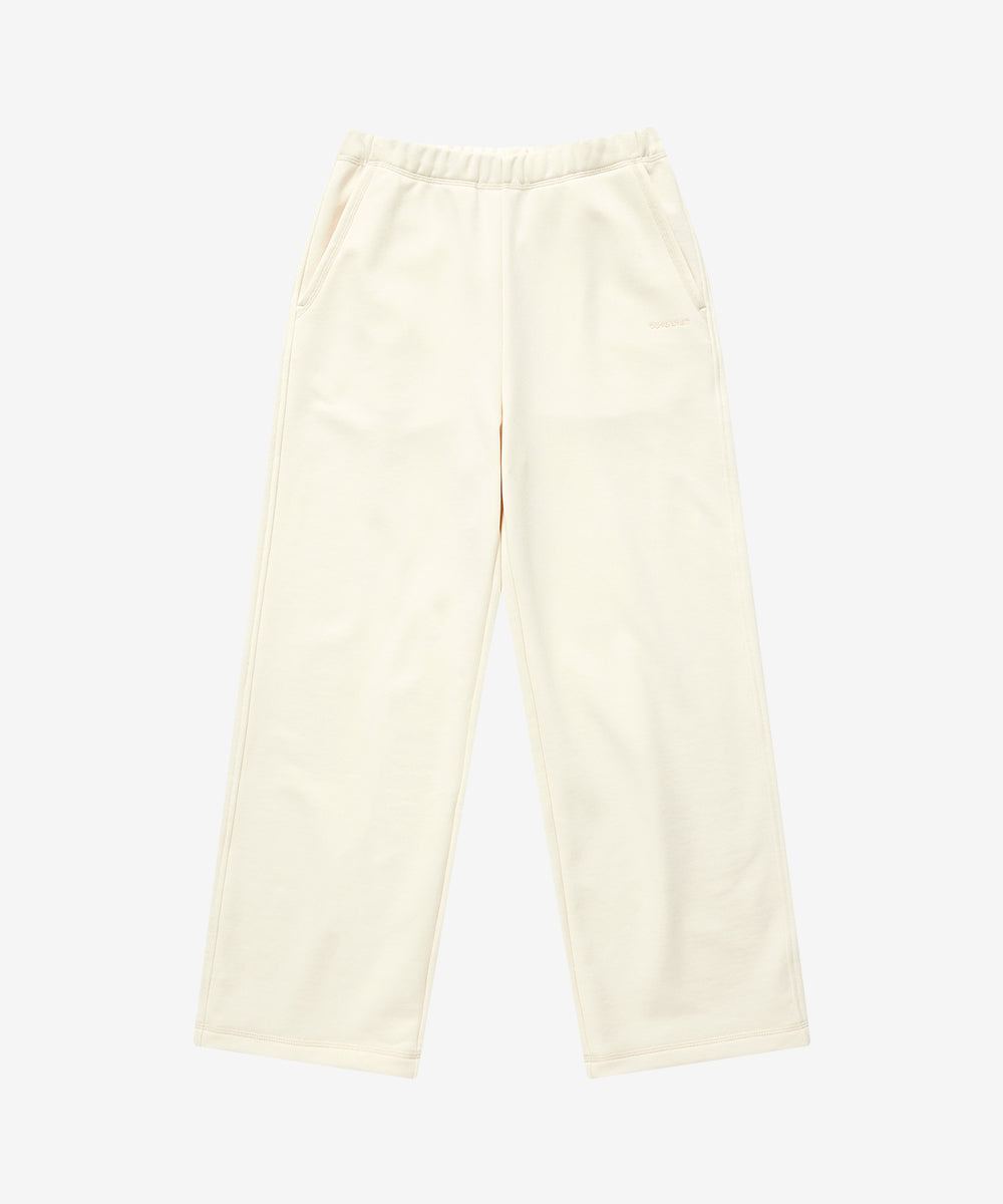 Covernat Worn by Choi Yunji's Straight Sweatpants Ivory