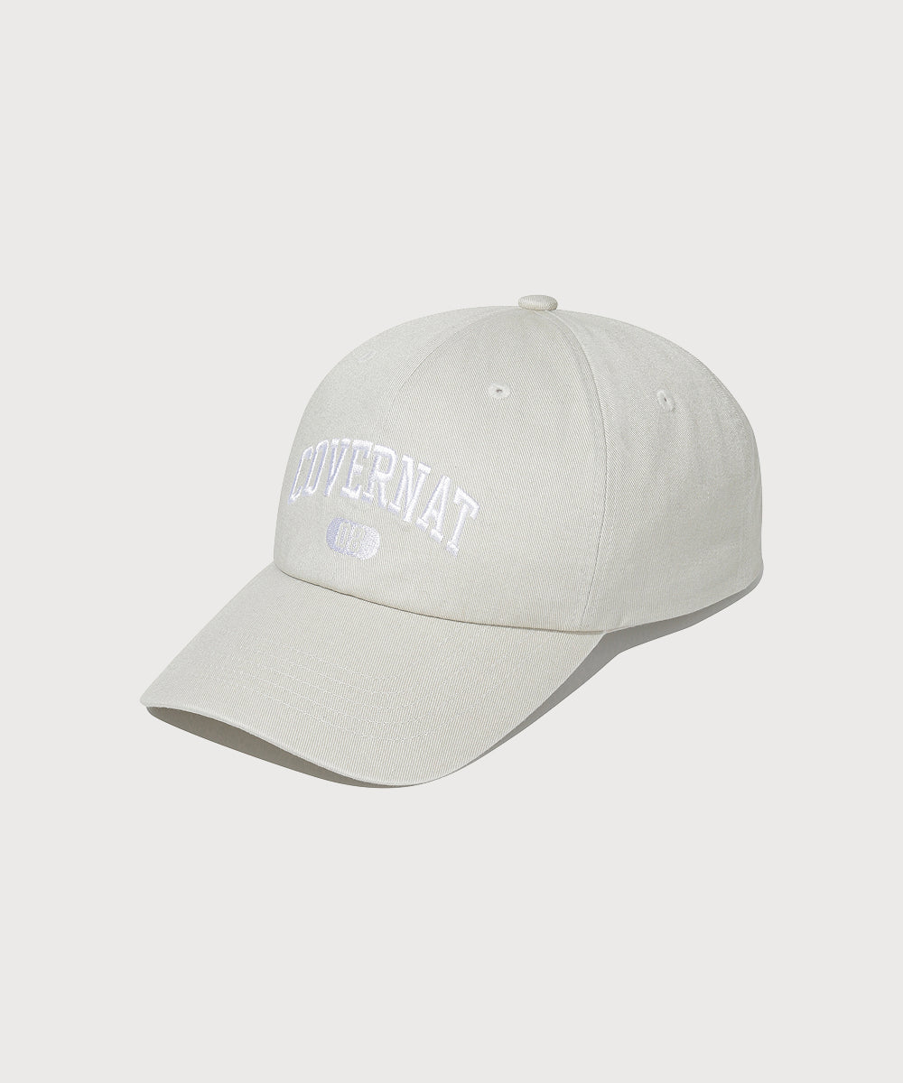 Covernat Arch Logo Cozy Fit Ball Cap Beige