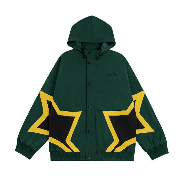 Gababa Unisex casual basic windbreaker jacket G77917