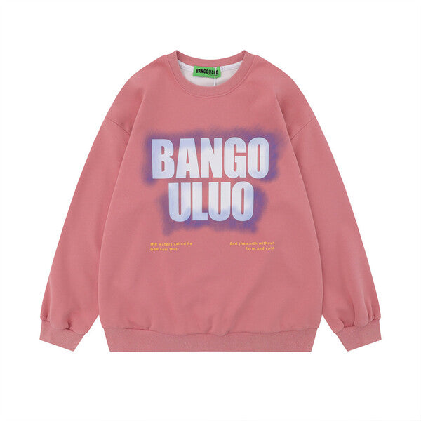 Gababa Unisex Spray Printing Hype Oversized Sweatshirt G77859
