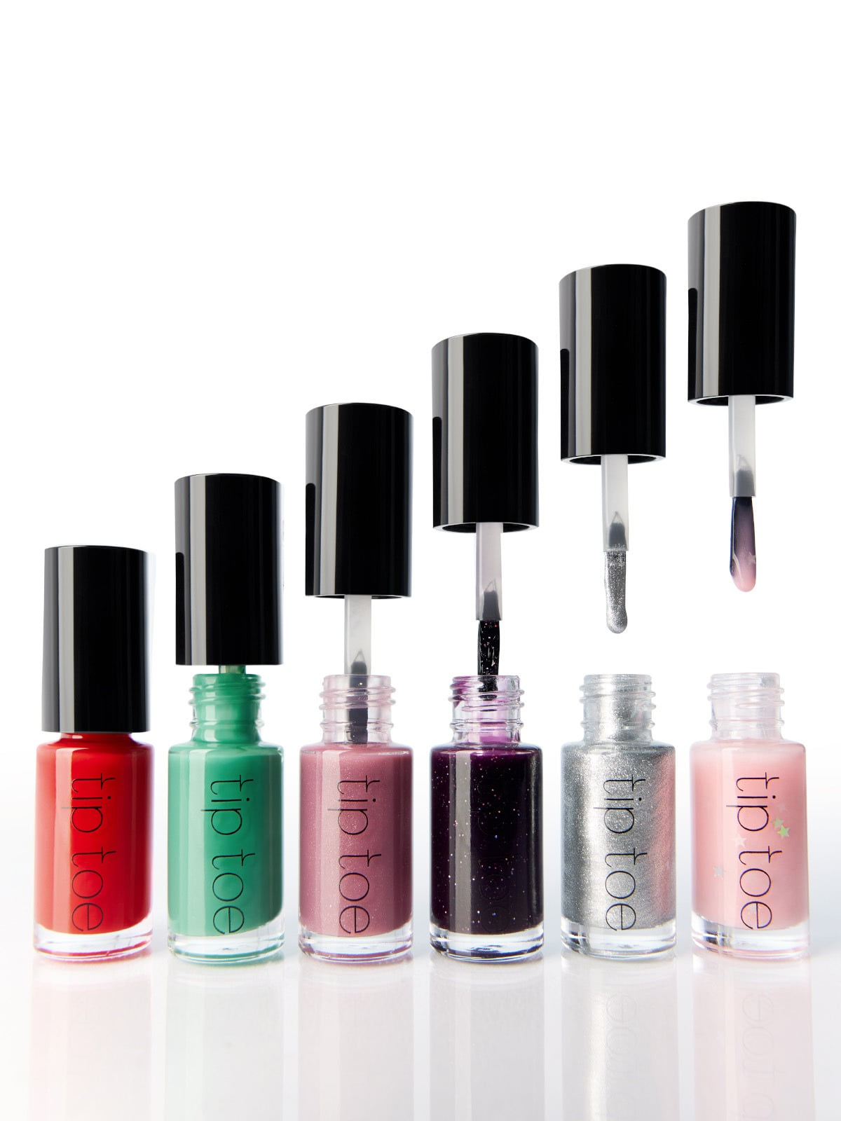 Tiptoe Mini Nail Polish 6-Kind Set Set