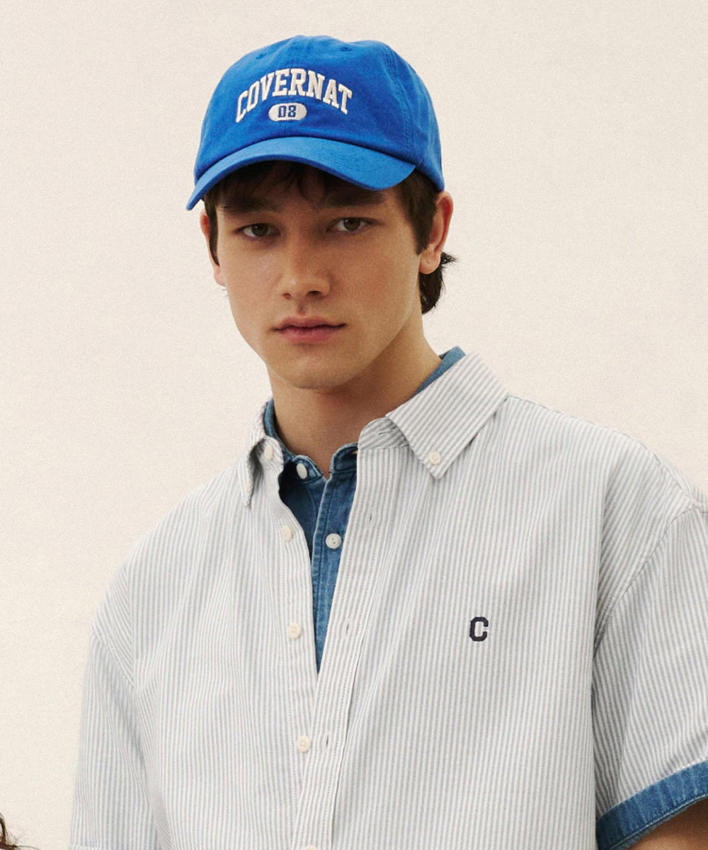 Covernat Arch Logo Cozy Fit Ball Cap Blue
