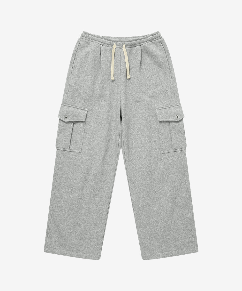 Covernat Women's Cargo Sweatpants Melange Gray