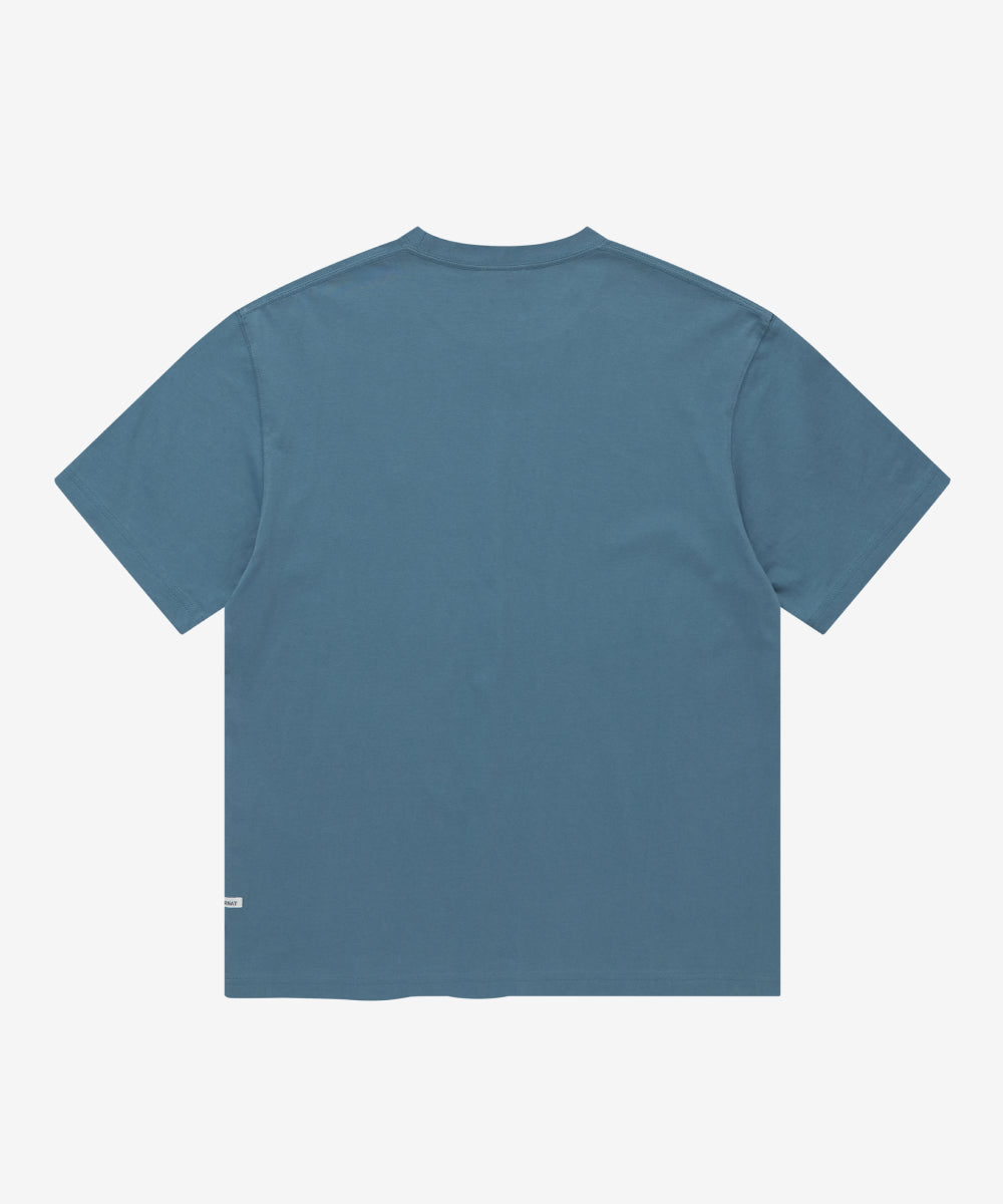 Covernat Small C Logo T-shirt Dusty Blue