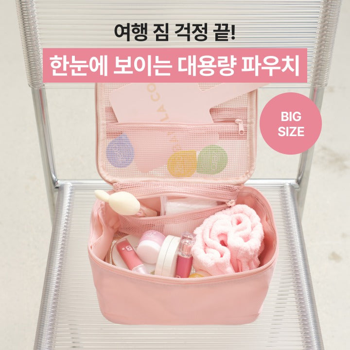 BANILA CO [Hot Deal] Pink Square Pouch