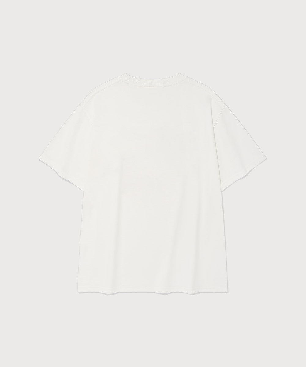 Covernat Women's Oversfit Vintage Graphic T-shirt White