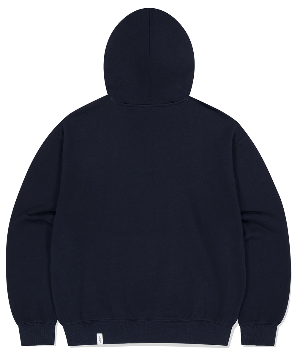 MAHAGRID SKETCH COLLEGE HOODIE [NAVY]