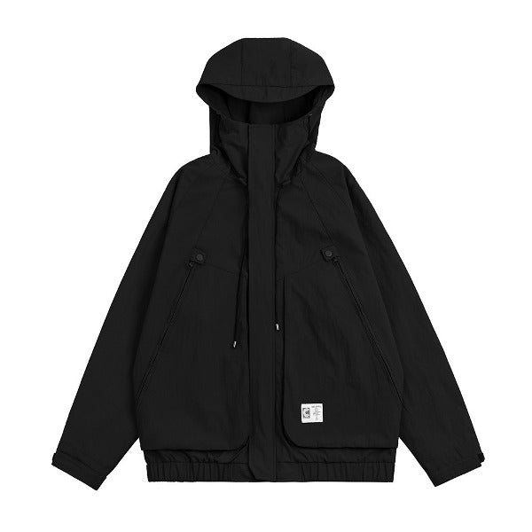 Gababa Unisex Comfortable Daily Windbreaker Jacket G77970