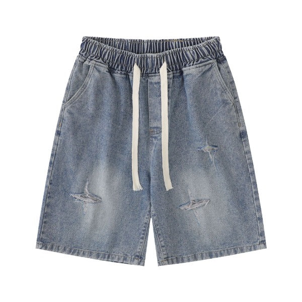 Gababa Best Seller Unisex Denim Banded Jean Pant G77185