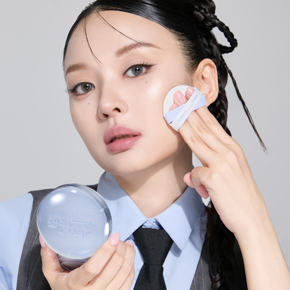 ABOUT_TONE Water Layer Fit Cushion Puff 2P