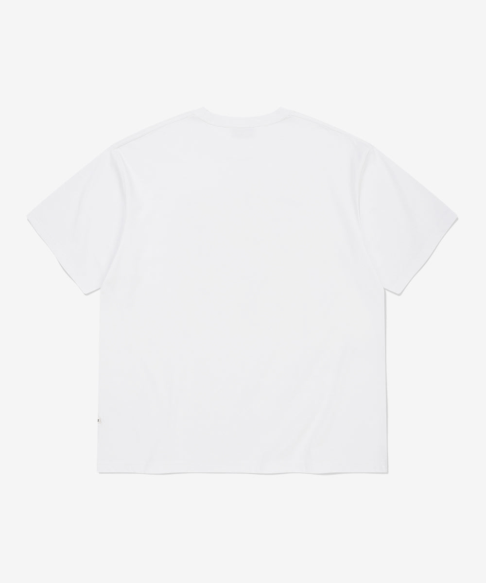 Covernat Cool Cotton Whale Graphic T-shirt White