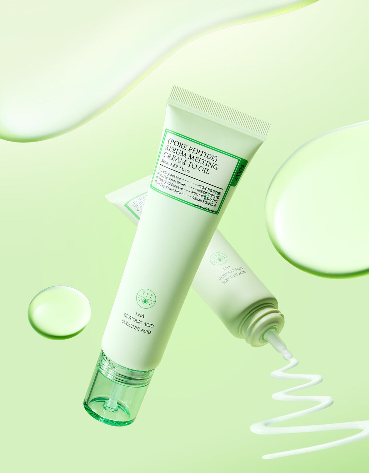 Fully Pore Peptide Sebum Melting Cream To Oil 50ml