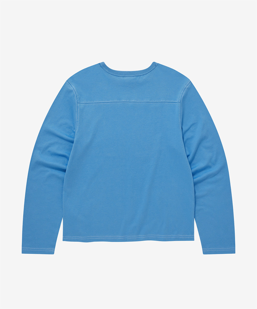 Covernat Women's Number Logo Long Sleeve Blue