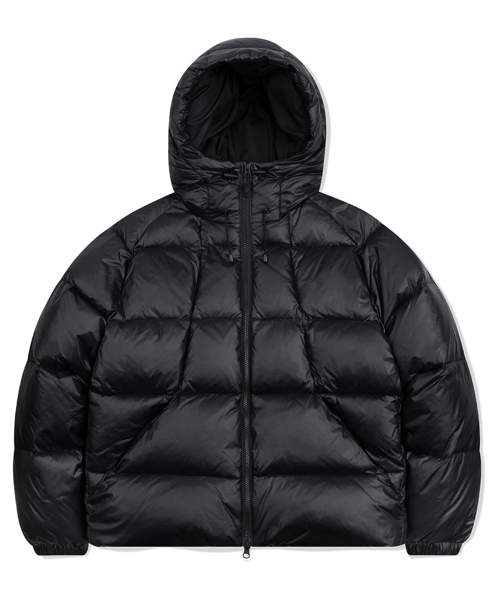 MAHAGRID HOODED DOWN PARKA [BLACK]