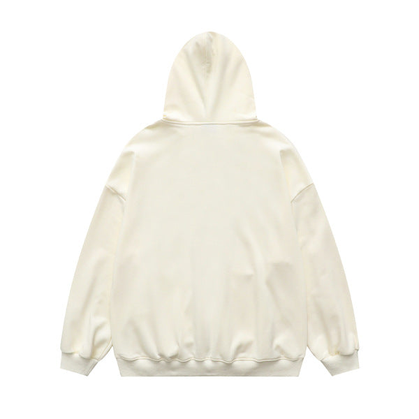 Gababa Unisex Clean Design 22 Oversized Hoodie Zip-up G77241 (Big Size S~XL)