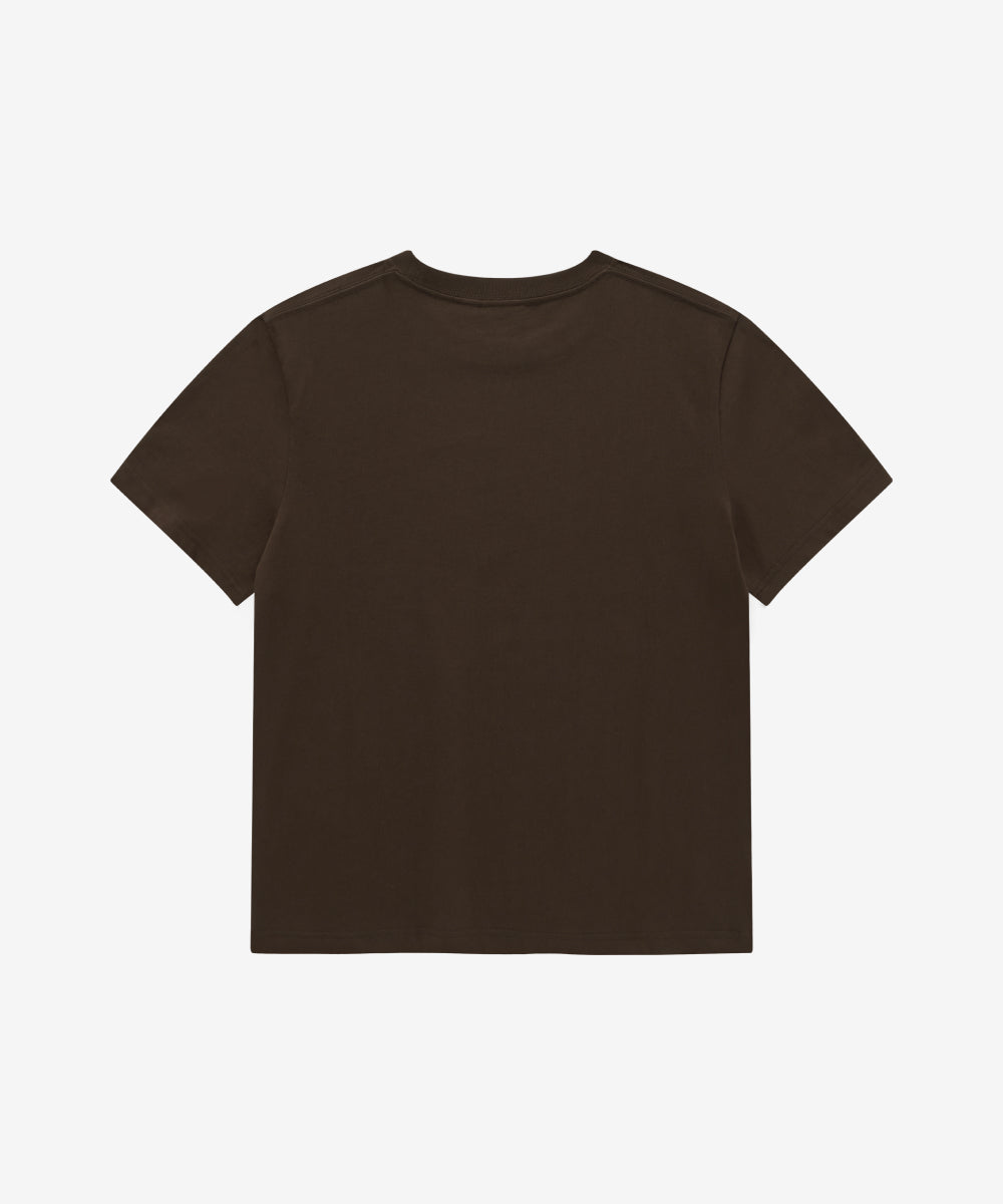 Covernat Women's Soleil Graphic T-Shirt Brown