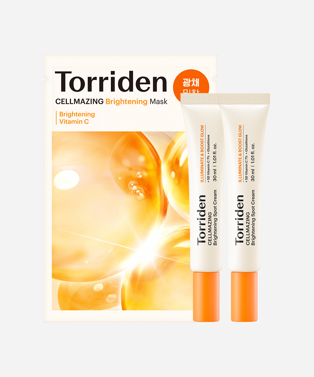 Torriden [Chuseok Sale/Spot Cream Set] Celmaizing Vitamin C Spot Cream 30ml 2 pcs [Gift] Vitamin C Mask 2 sheets