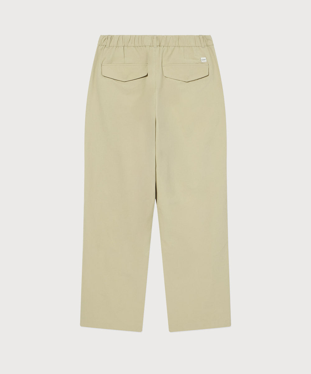 Covernat Regular Nylon Easy Pants Beige