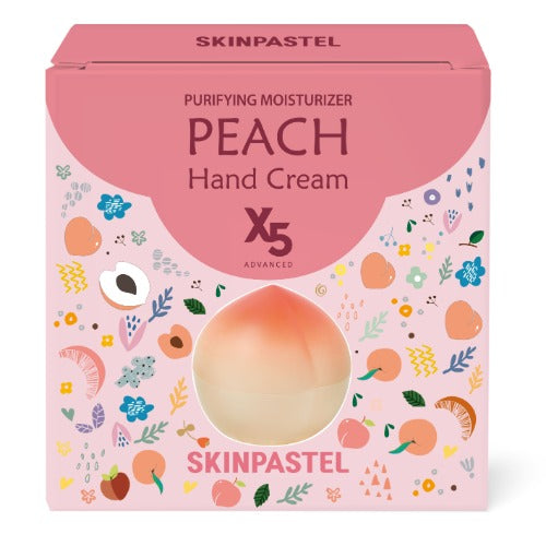 SKINPASTEL X5 Peach Shaped Hand Cream 30ml