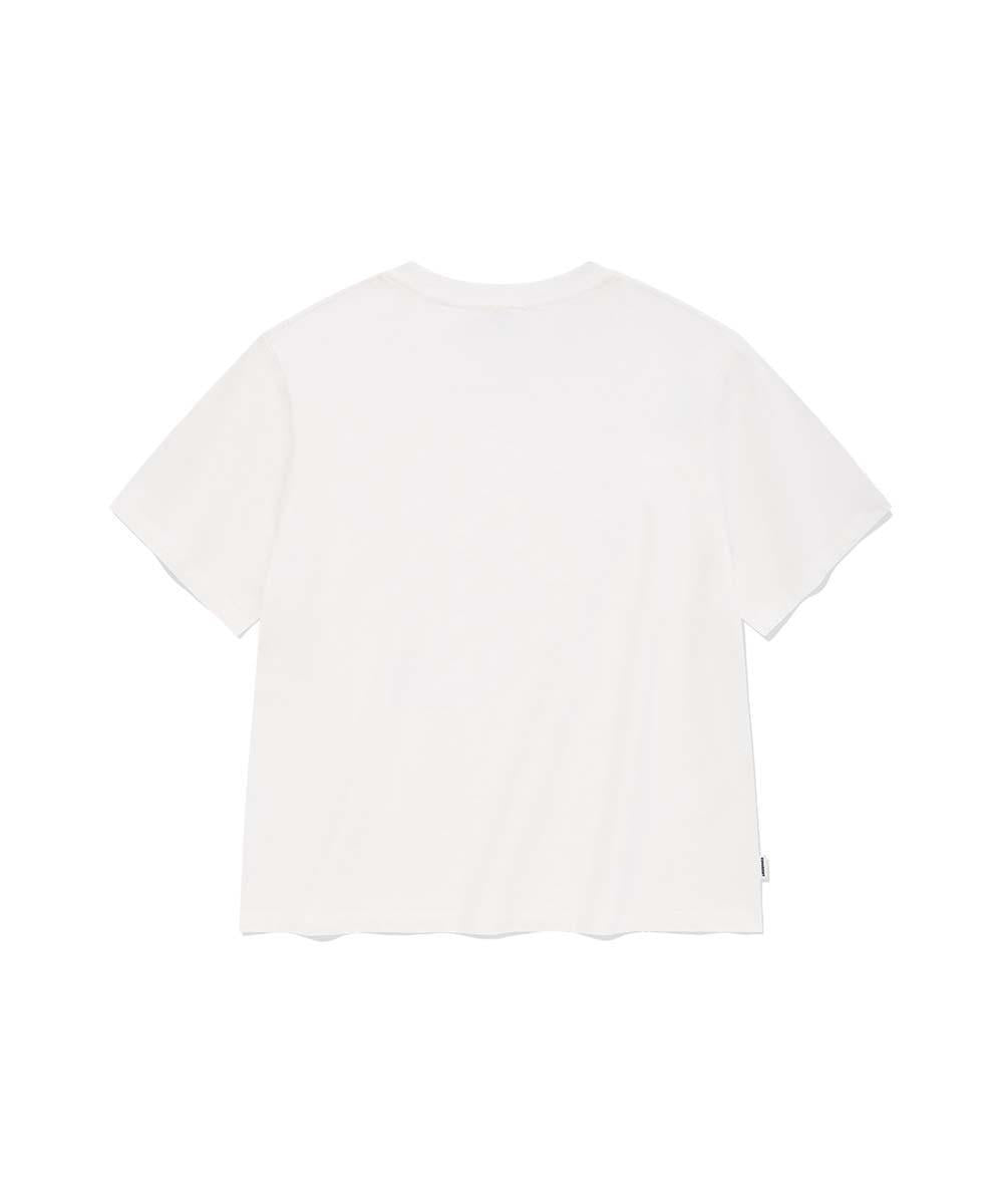 Covernat Women's Arch Cloverheart T-shirt White