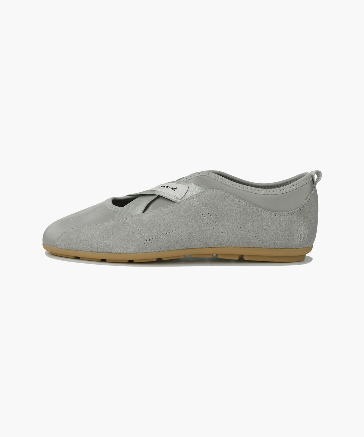 MARITHE W BANDING FLATS SNEAKERS light gray