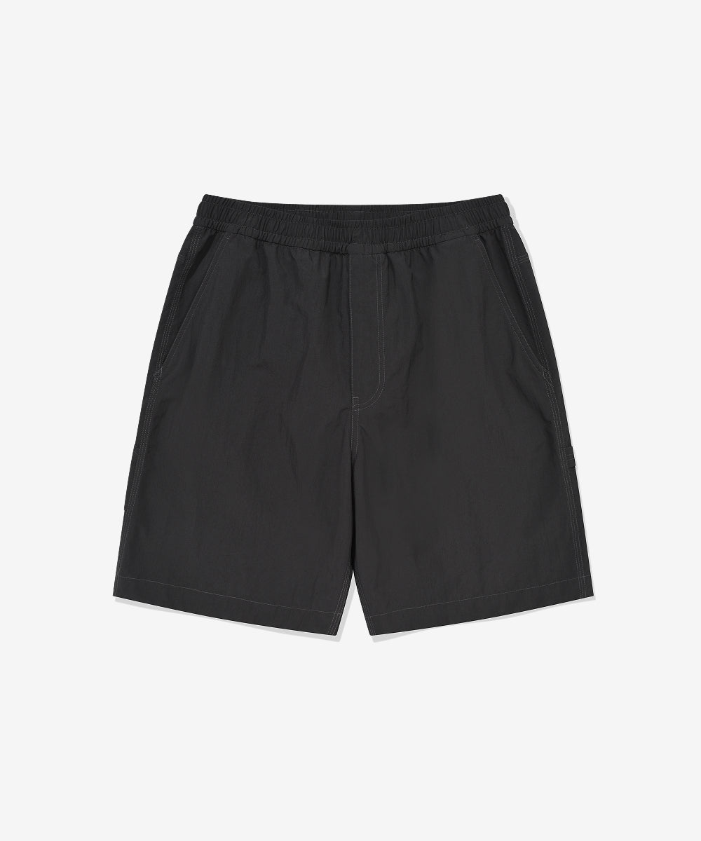 Covernat [Sububin worn] Work Nylon Shorts Charcoal