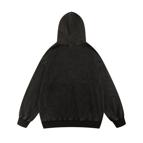 Gababa Unisex Street-Style Daily Oversized Hoodie G77493 (Plus Size M~XL)