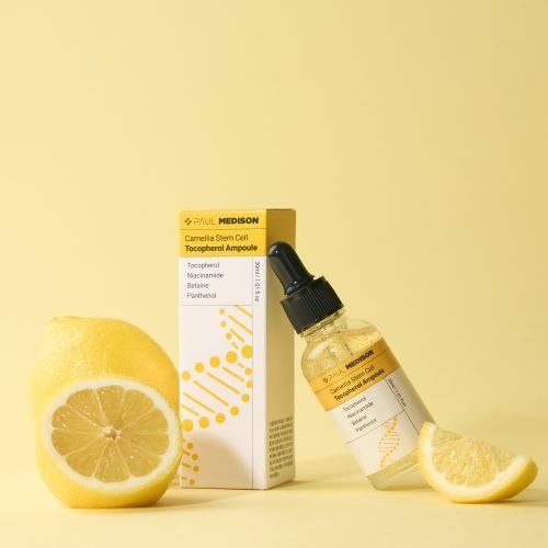 WBSKIN Paul Madison Camellia Stem Cell Tocopherol Ampoule 30ml (MFDS-certified/Wrinkle Improvement Functionality)