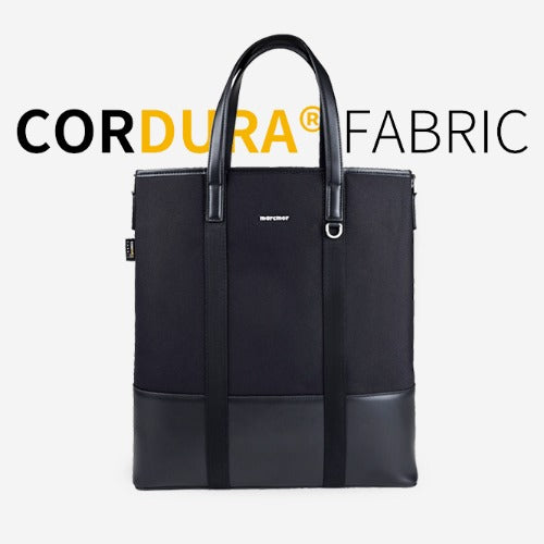 Bagstay m007t High-performance Cordura + Natural Cow Leather Tote Briefcase