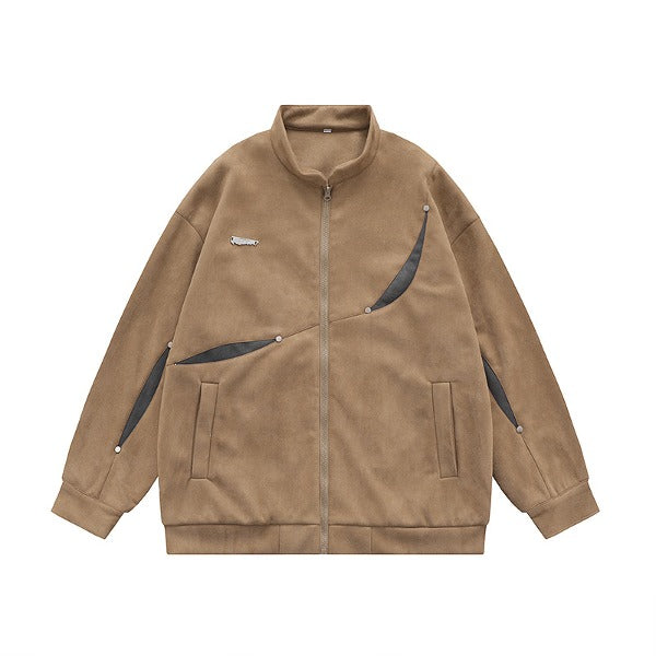 Gababa Overfit Zipup Jacket perfect for Amekaji look G74958 (Big Size S~XL)