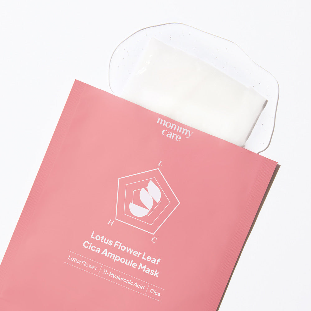 mommy care Lotus Leaf Cica Ampoule Mask Pack
