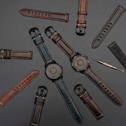 Bagstay [B099WB] Imported Italian Oil Natural Leather 20mm Strap