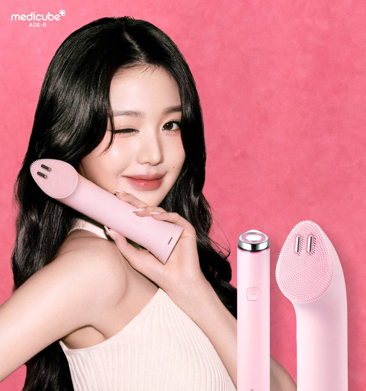 medicube [Cleanser] Booster Vibration Cleanser (Mini Plus + Cleansing Head SET)
