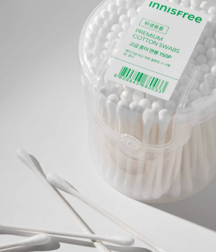 Innisfree Premium Cotton Swabs (150P)