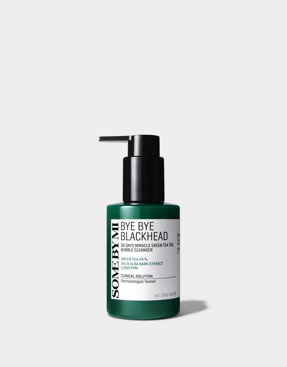 Some By Mi Bye Bye Blackhead 30 Days Miracle Green Tea Detox Bubble Cleanser [120g]
