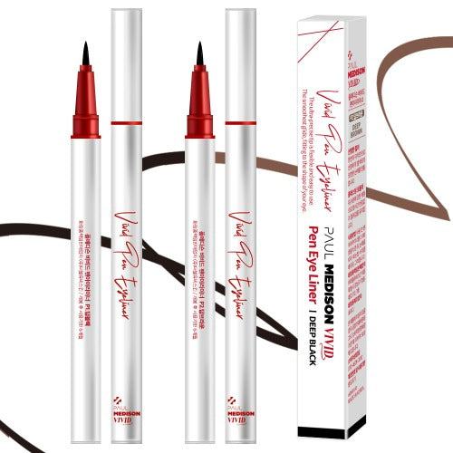 WBSKIN Paul Madison Vivid Pen Eyeliner 1 piece: Eyeliner/Eyeliner Recommendation/Brush Pen Eyeliner