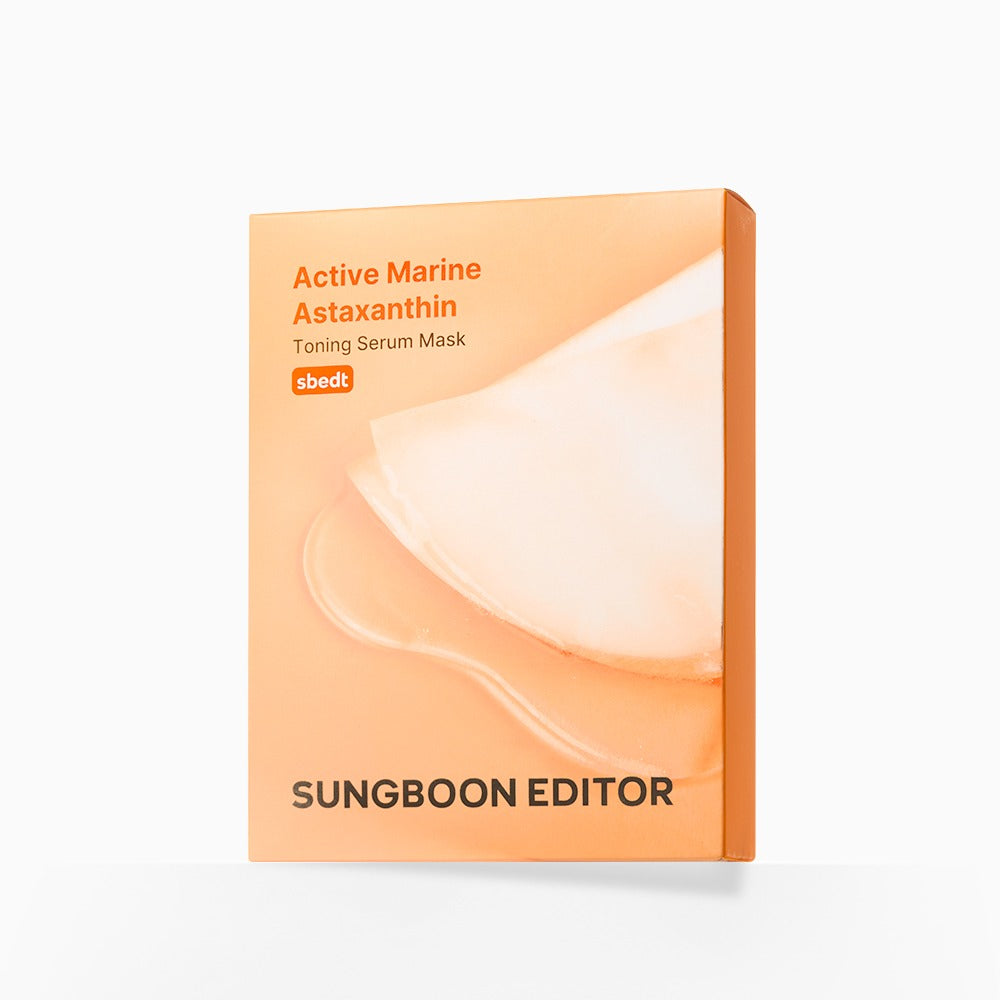 SUNGBOON EDITOR Active Marine Astaxanthin Toning Serum Mask