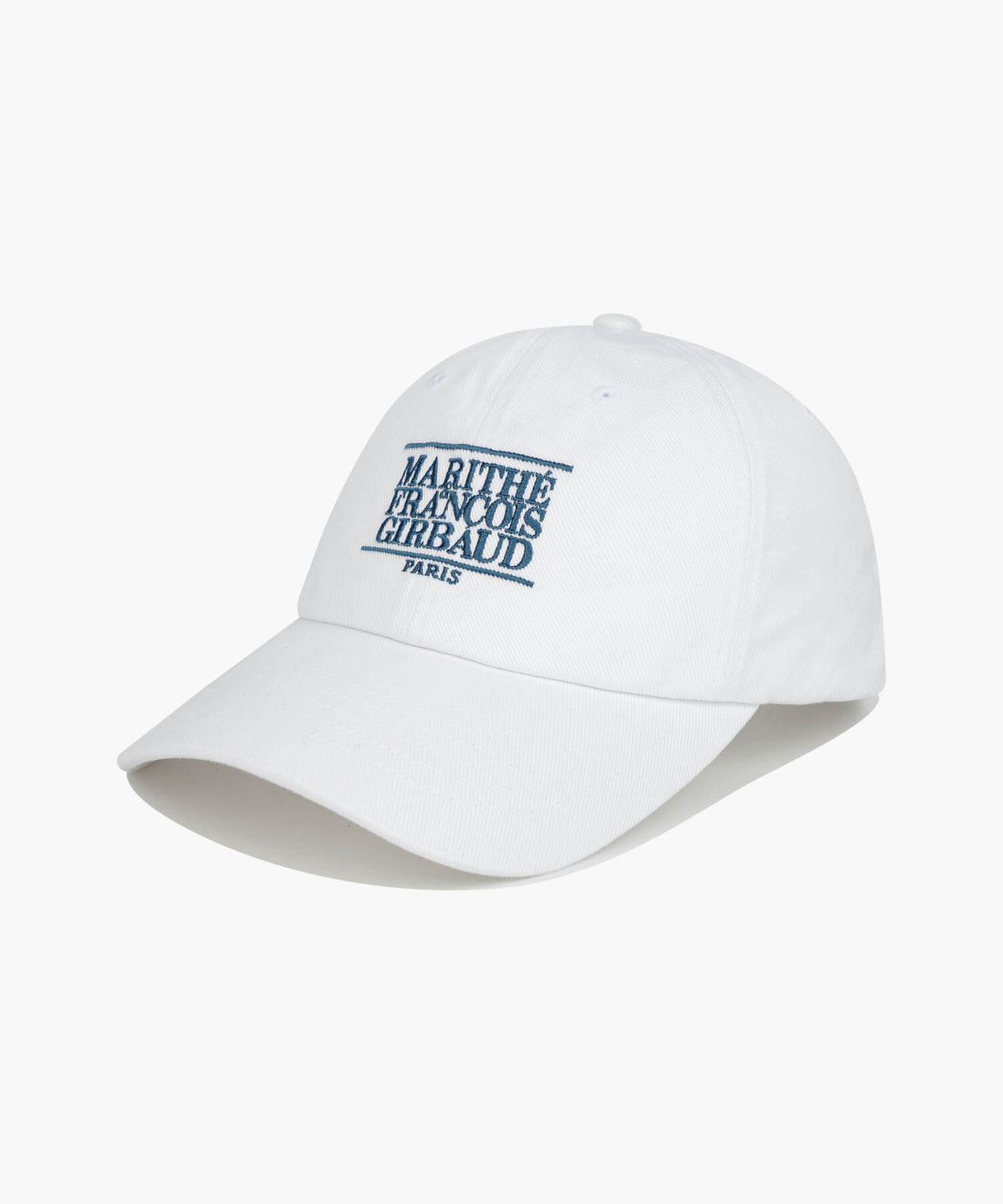 MARITHE SMALL CLASSIC LOGO CAP off white