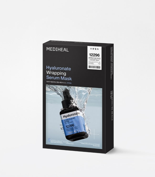 Mediheal Low Molecular Hyaluronic Wrapping Serum Mask [Moisture Density] 10 sheets