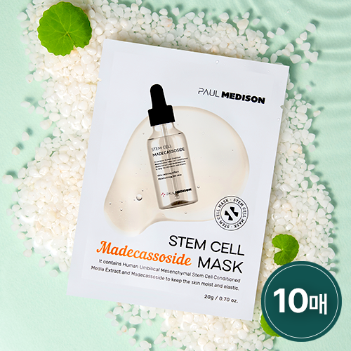 WBSKIN Paul Madison Stem Cell Madecassoside Mask Pack (10 packs)